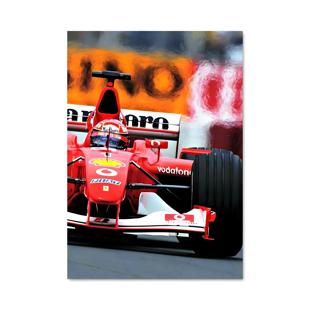 Poster La Piste Rougissante